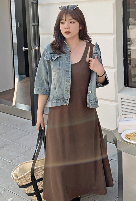 Cutout Shoulder Dress
